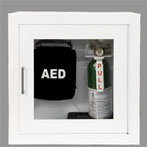 Dual Cabinet for AED and Emergency Oxygen by JL Industries
