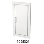 Academy Aluminum Trim and Door Fire Extinguisher Cabinet by JL Industries