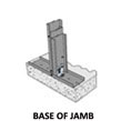 SSC Steed-Stud Base of Jamb Connectors