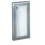 Clear Vu Acrylic Bubble Fire Extinguisher Cabinet by JL Industries