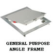 Angle Frame Pedestrian Loading Double Door