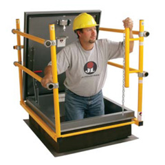Saf-T-Hatch Safety Railing by JL Industries